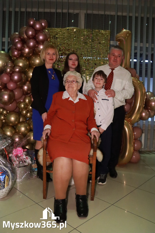 Fotorelacja: 100 lat mieszkanki Myszkowa Pani Zenobii Filipczyk