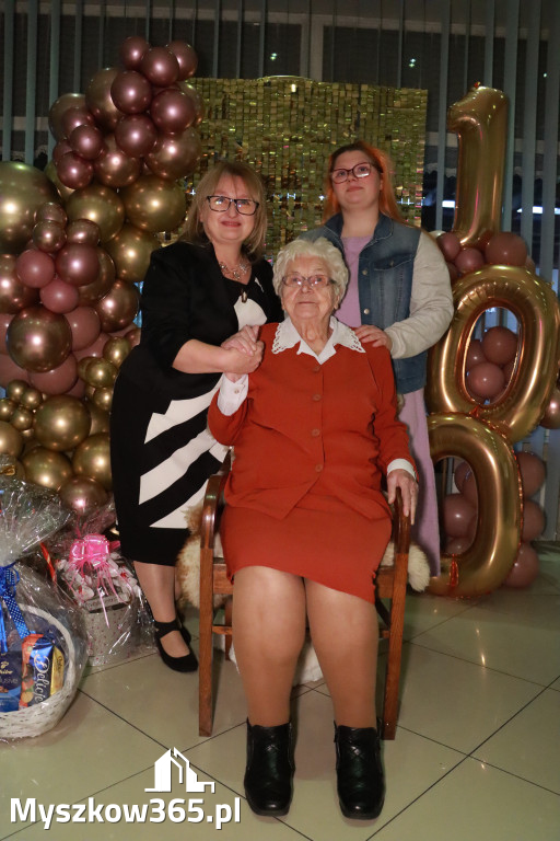 Fotorelacja: 100 lat mieszkanki Myszkowa Pani Zenobii Filipczyk