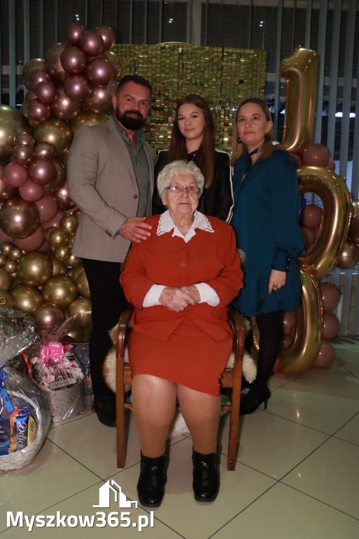 Fotorelacja: 100 lat mieszkanki Myszkowa Pani Zenobii Filipczyk