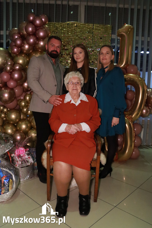 Fotorelacja: 100 lat mieszkanki Myszkowa Pani Zenobii Filipczyk