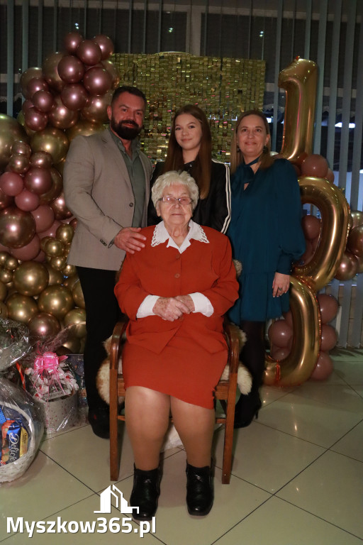 Fotorelacja: 100 lat mieszkanki Myszkowa Pani Zenobii Filipczyk