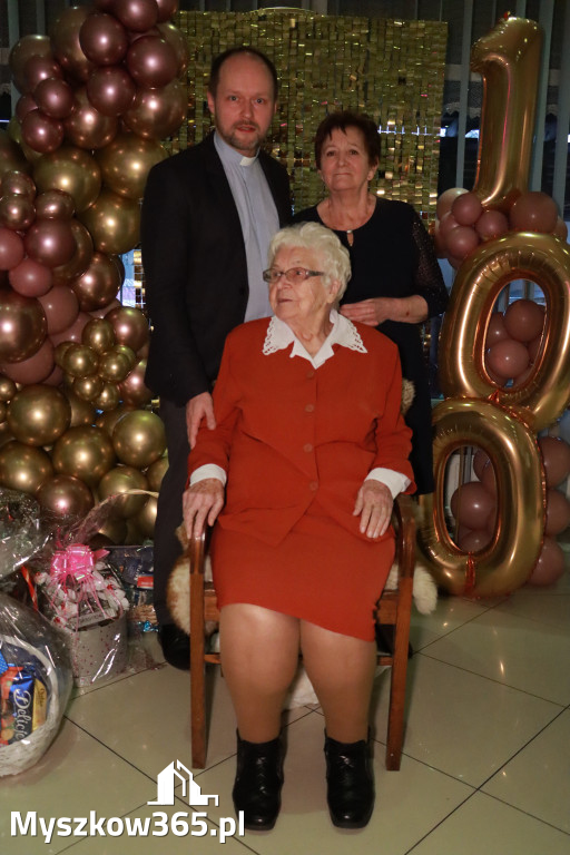 Fotorelacja: 100 lat mieszkanki Myszkowa Pani Zenobii Filipczyk