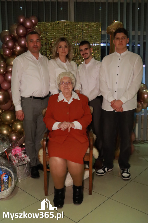 Fotorelacja: 100 lat mieszkanki Myszkowa Pani Zenobii Filipczyk