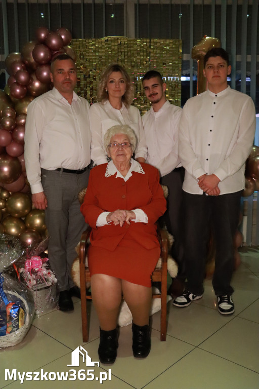 Fotorelacja: 100 lat mieszkanki Myszkowa Pani Zenobii Filipczyk