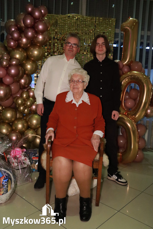 Fotorelacja: 100 lat mieszkanki Myszkowa Pani Zenobii Filipczyk