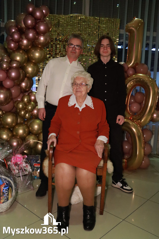 Fotorelacja: 100 lat mieszkanki Myszkowa Pani Zenobii Filipczyk