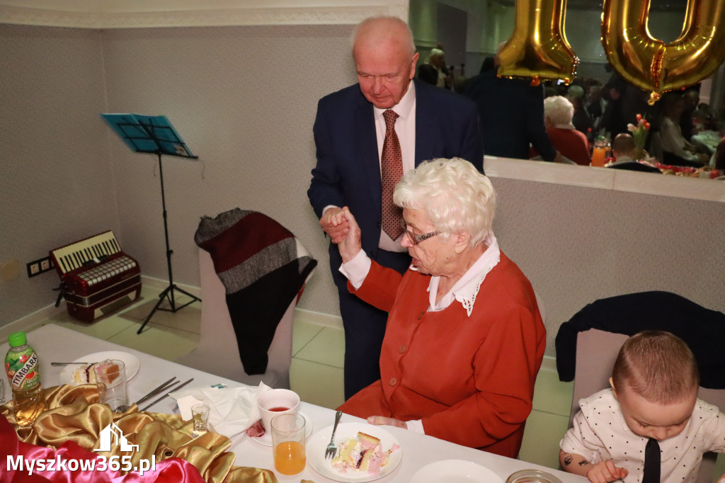 Fotorelacja: 100 lat mieszkanki Myszkowa Pani Zenobii Filipczyk