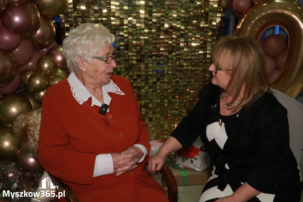 Fotorelacja: 100 lat mieszkanki Myszkowa Pani Zenobii Filipczyk