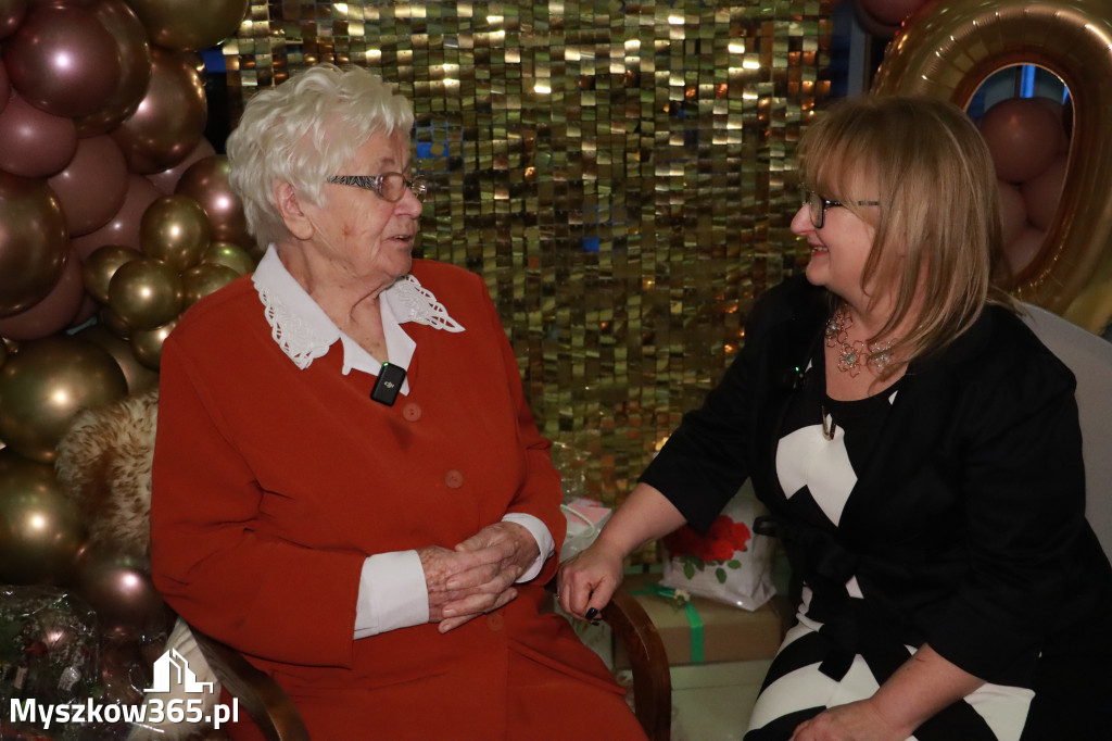 Fotorelacja: 100 lat mieszkanki Myszkowa Pani Zenobii Filipczyk
