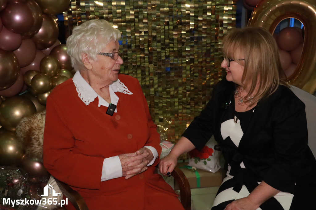 Fotorelacja: 100 lat mieszkanki Myszkowa Pani Zenobii Filipczyk