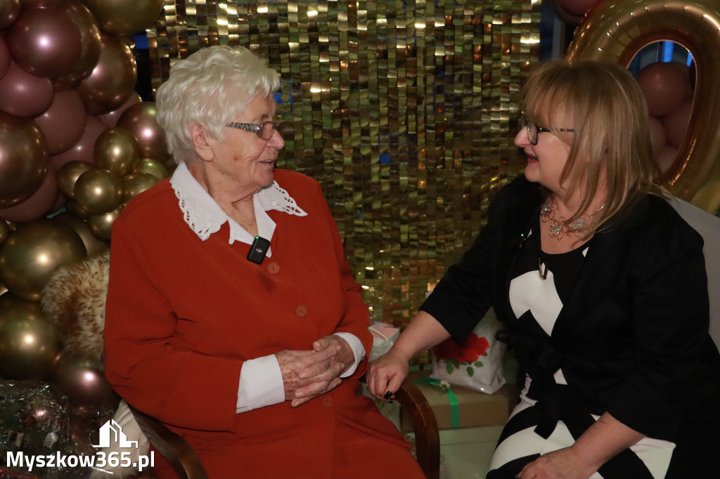 Fotorelacja: 100 lat mieszkanki Myszkowa Pani Zenobii Filipczyk