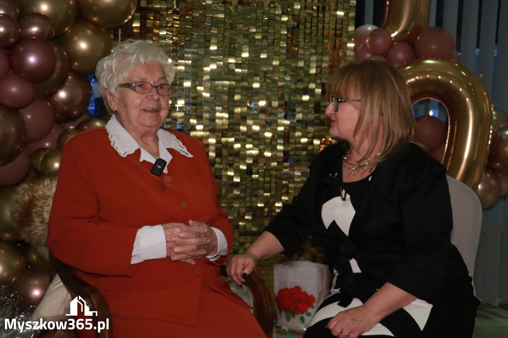 Fotorelacja: 100 lat mieszkanki Myszkowa Pani Zenobii Filipczyk