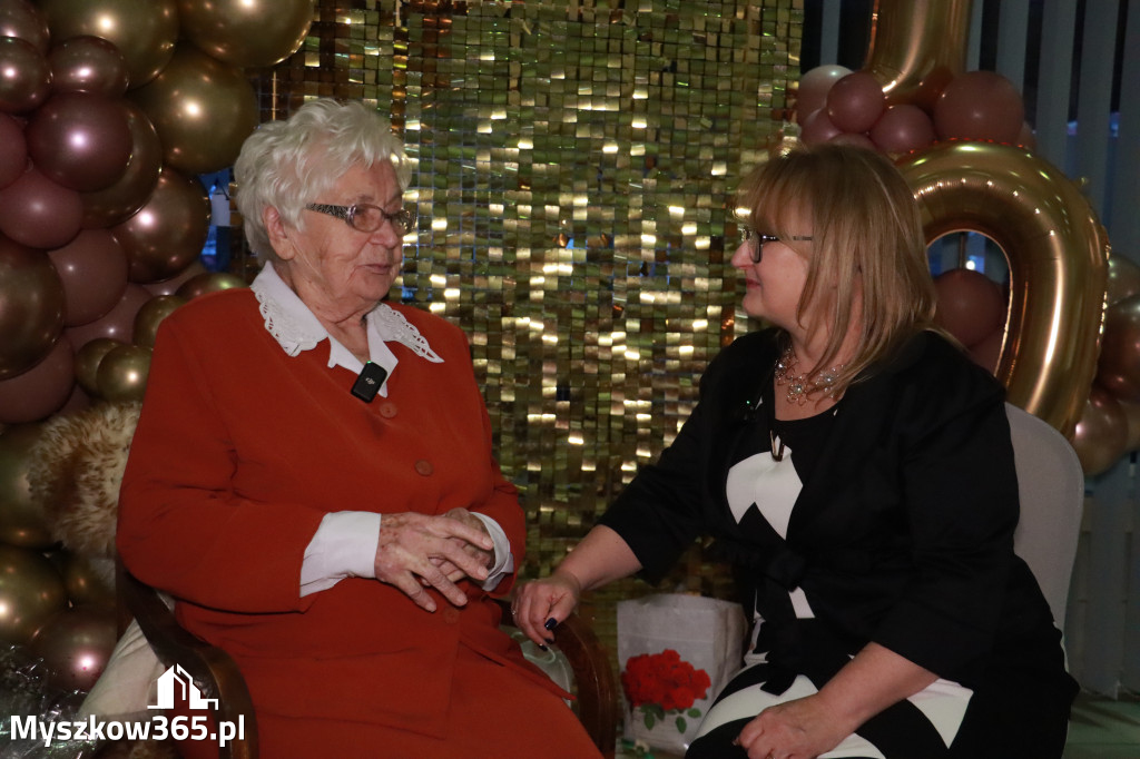 Fotorelacja: 100 lat mieszkanki Myszkowa Pani Zenobii Filipczyk