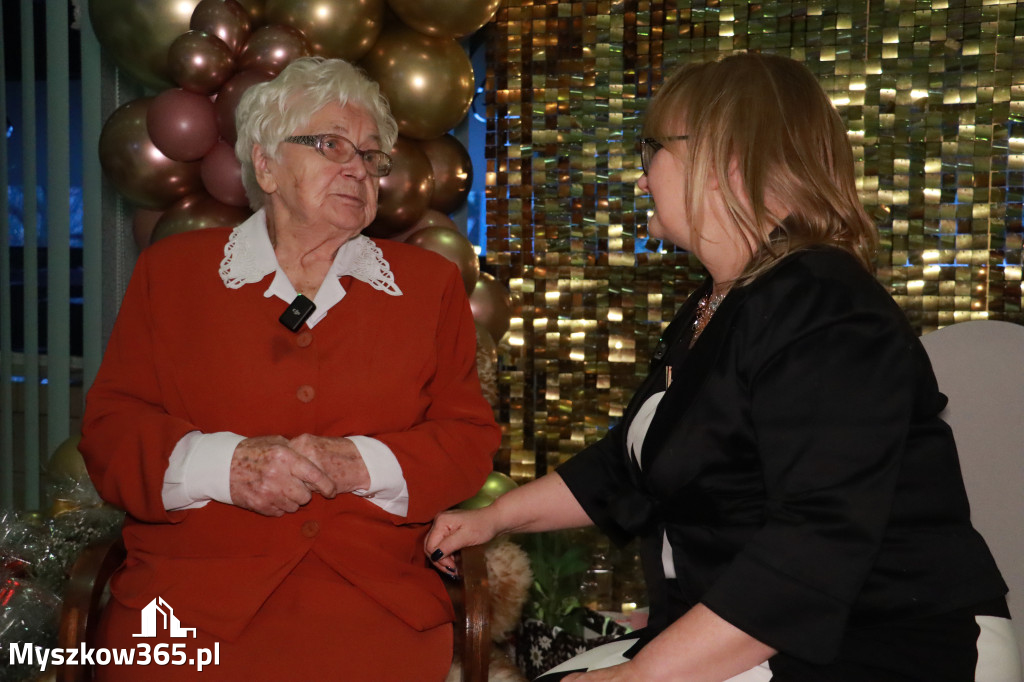 Fotorelacja: 100 lat mieszkanki Myszkowa Pani Zenobii Filipczyk