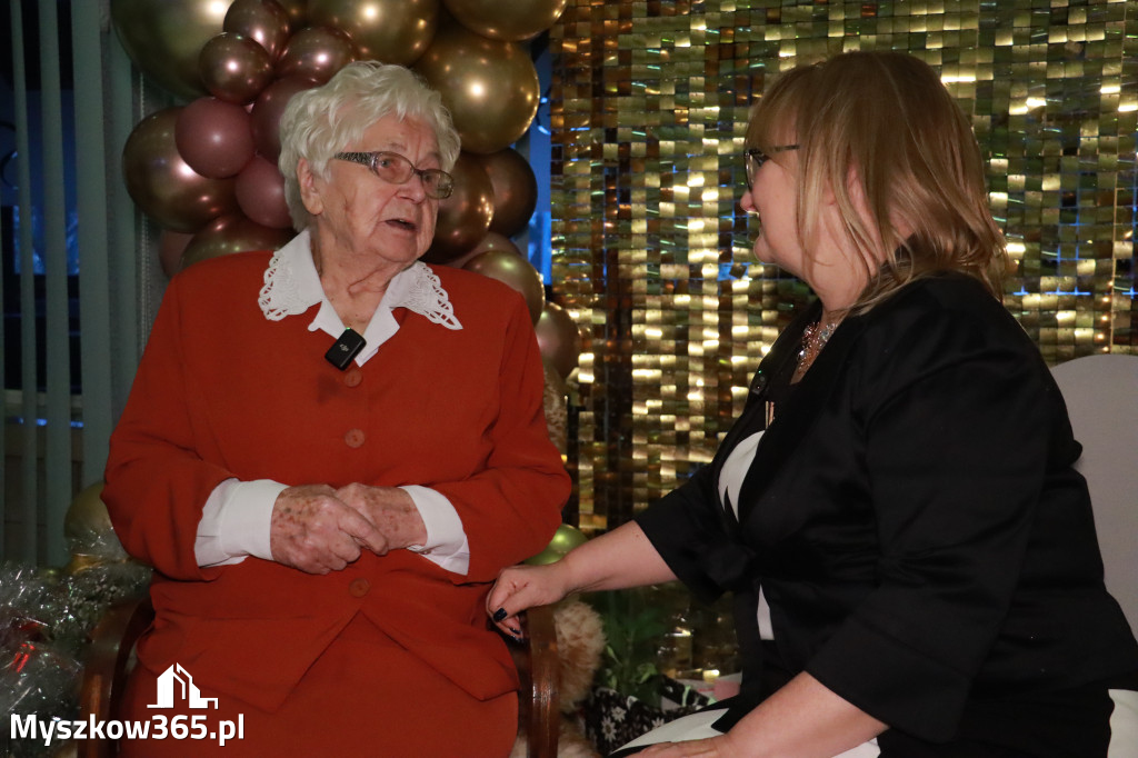Fotorelacja: 100 lat mieszkanki Myszkowa Pani Zenobii Filipczyk