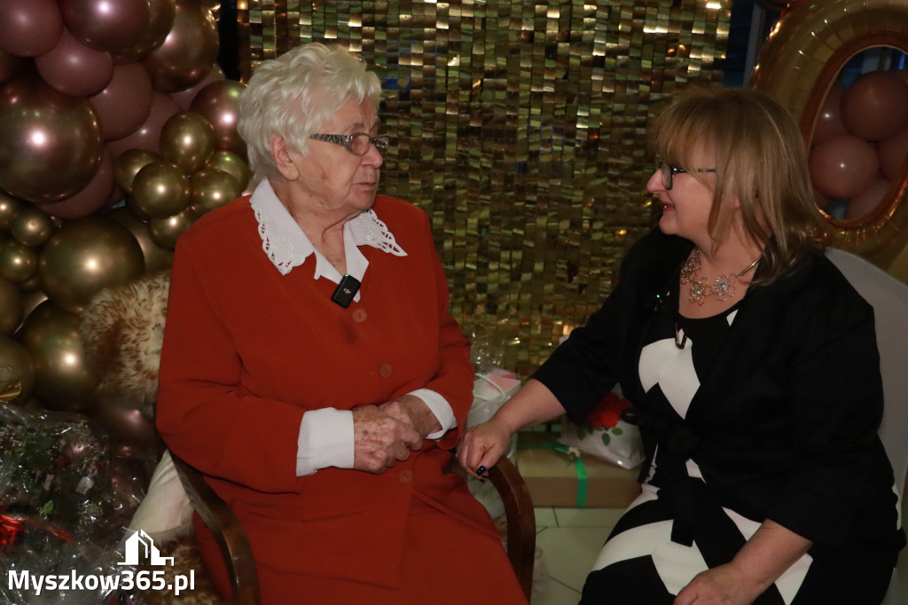 Fotorelacja: 100 lat mieszkanki Myszkowa Pani Zenobii Filipczyk