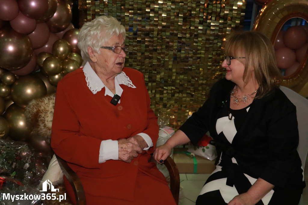 Fotorelacja: 100 lat mieszkanki Myszkowa Pani Zenobii Filipczyk