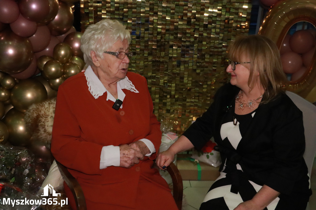 Fotorelacja: 100 lat mieszkanki Myszkowa Pani Zenobii Filipczyk