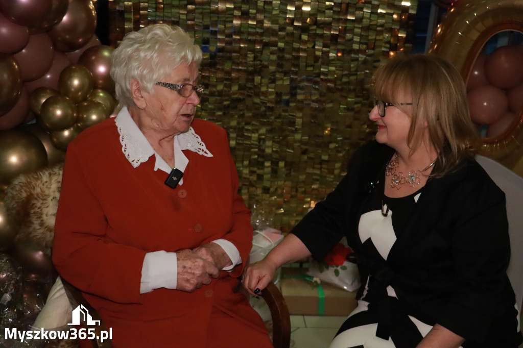 Fotorelacja: 100 lat mieszkanki Myszkowa Pani Zenobii Filipczyk