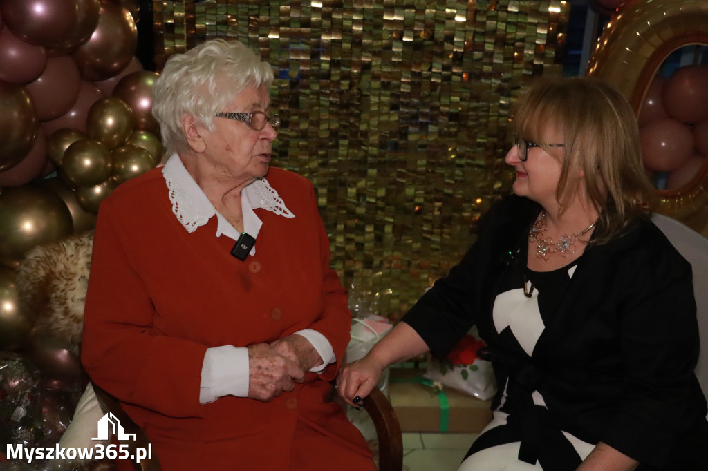 Fotorelacja: 100 lat mieszkanki Myszkowa Pani Zenobii Filipczyk