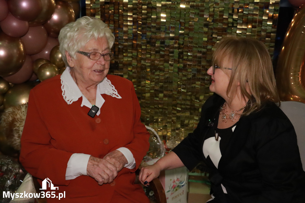 Fotorelacja: 100 lat mieszkanki Myszkowa Pani Zenobii Filipczyk