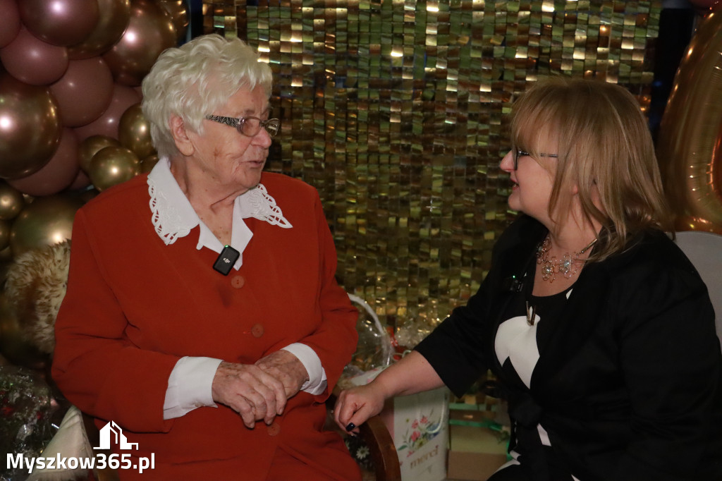 Fotorelacja: 100 lat mieszkanki Myszkowa Pani Zenobii Filipczyk
