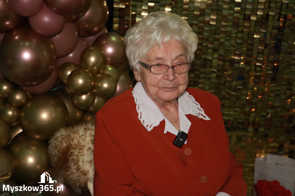 Fotorelacja: 100 lat mieszkanki Myszkowa Pani Zenobii Filipczyk