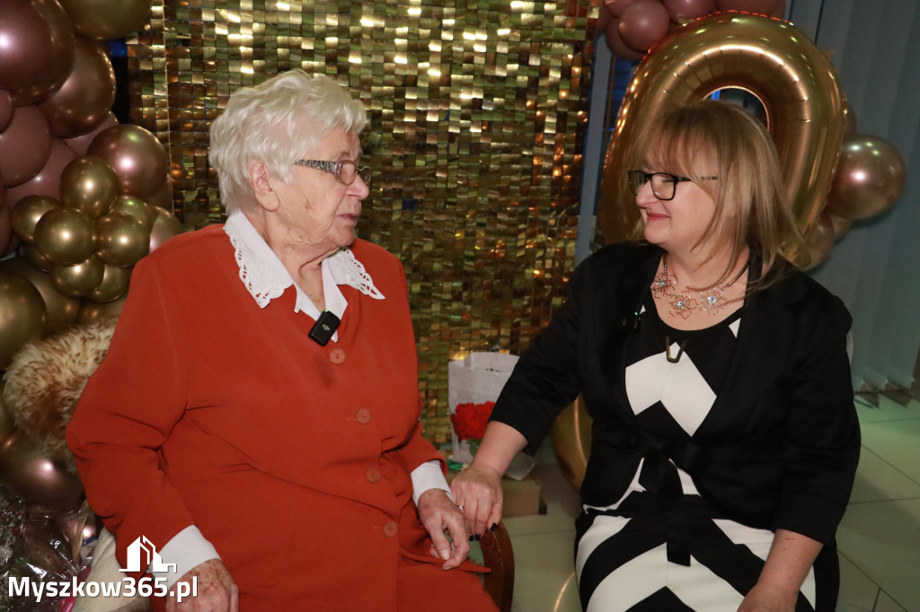 Fotorelacja: 100 lat mieszkanki Myszkowa Pani Zenobii Filipczyk