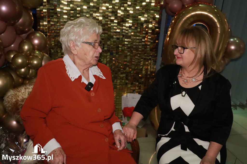 Fotorelacja: 100 lat mieszkanki Myszkowa Pani Zenobii Filipczyk