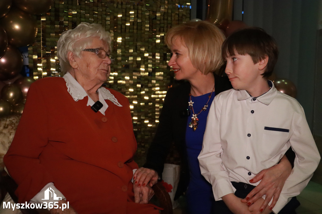 Fotorelacja: 100 lat mieszkanki Myszkowa Pani Zenobii Filipczyk