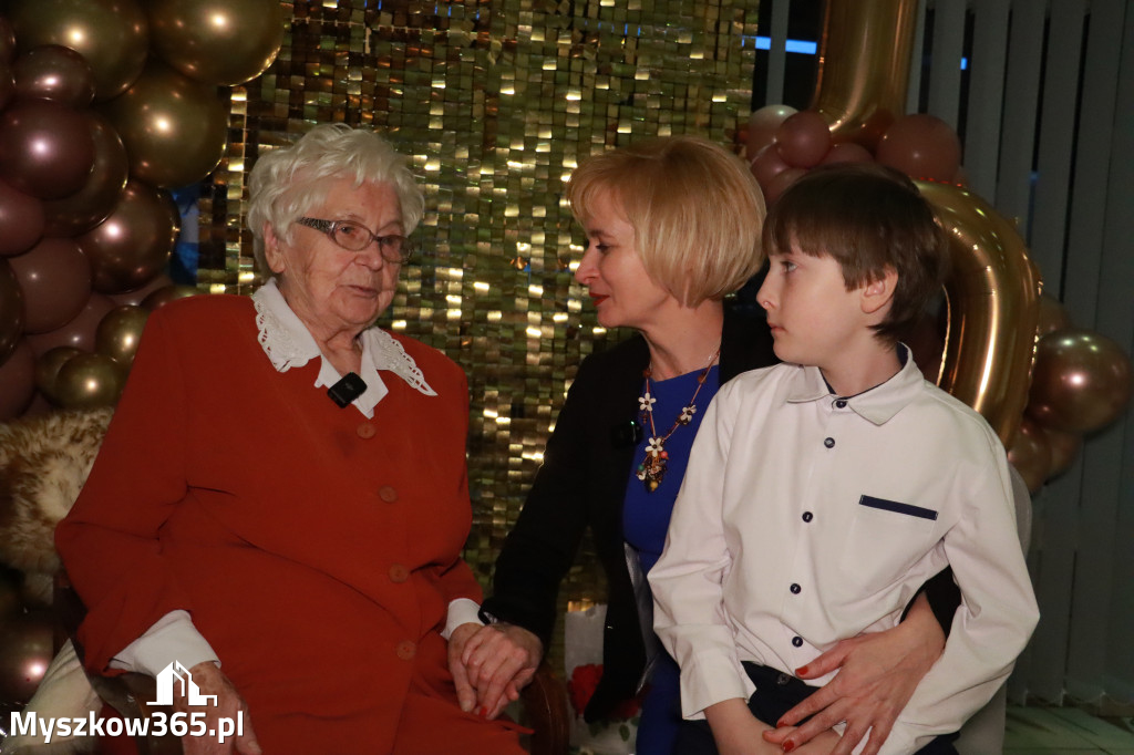 Fotorelacja: 100 lat mieszkanki Myszkowa Pani Zenobii Filipczyk