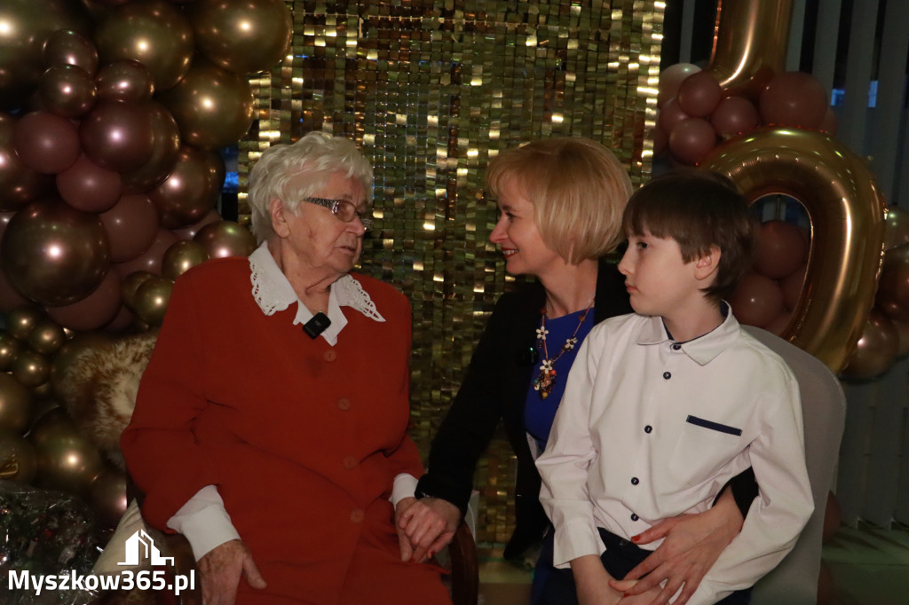 Fotorelacja: 100 lat mieszkanki Myszkowa Pani Zenobii Filipczyk