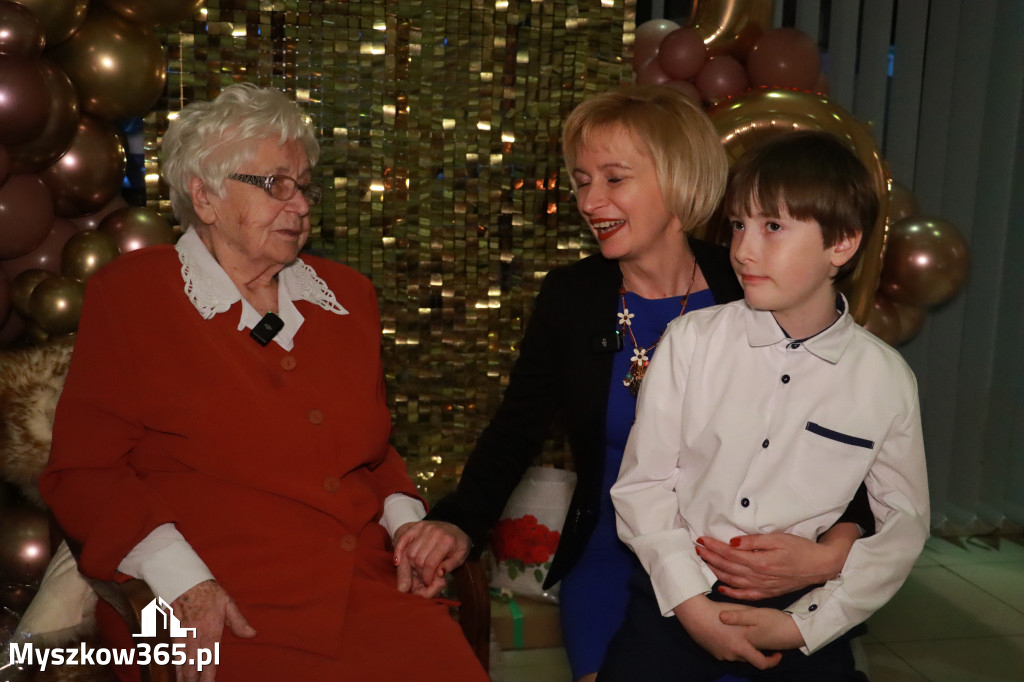 Fotorelacja: 100 lat mieszkanki Myszkowa Pani Zenobii Filipczyk