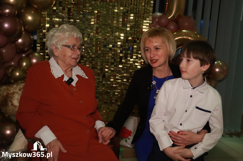Fotorelacja: 100 lat mieszkanki Myszkowa Pani Zenobii Filipczyk