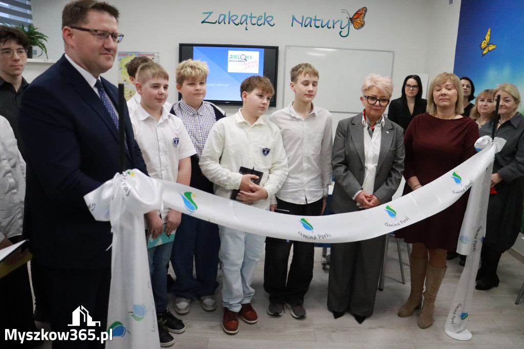 Fotorelacja: ZAKĄTEK NATURY w Szkole Podstawowej w Poraju