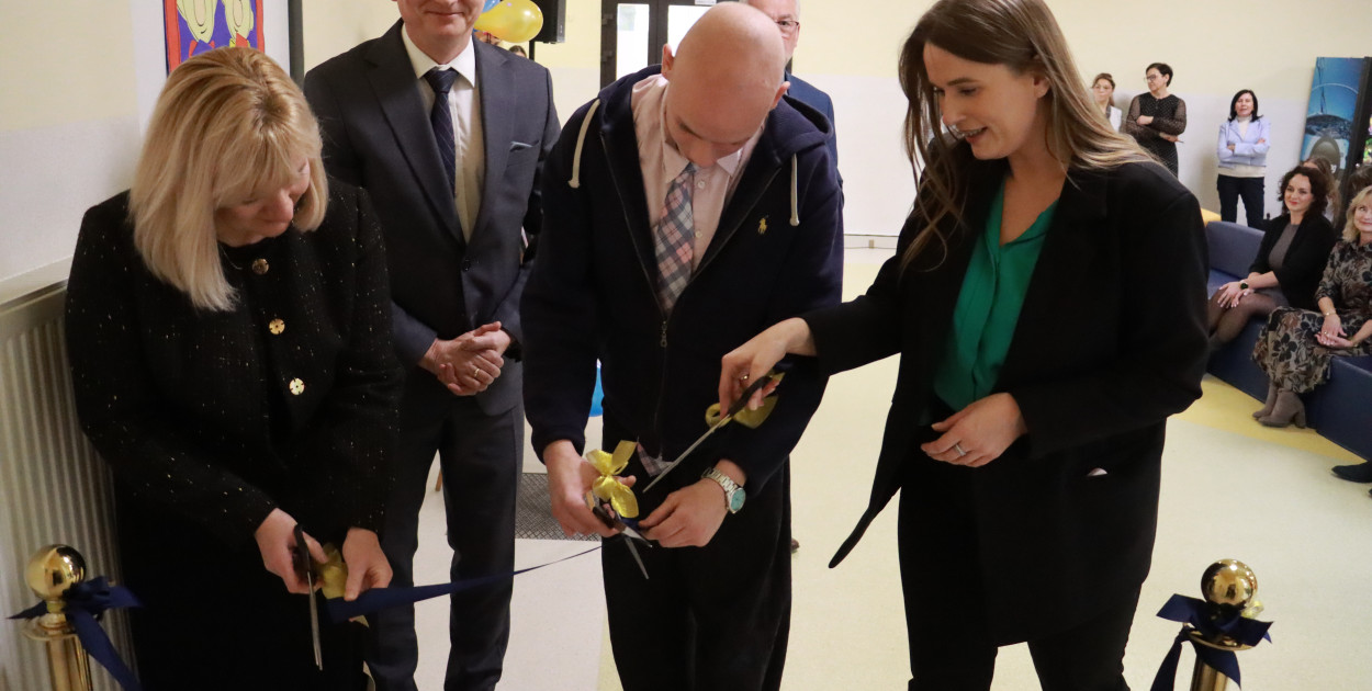 Fotorelacja: Uroczyste otwarcie windy oraz świetlicy szkolnej w SP3 Myszków