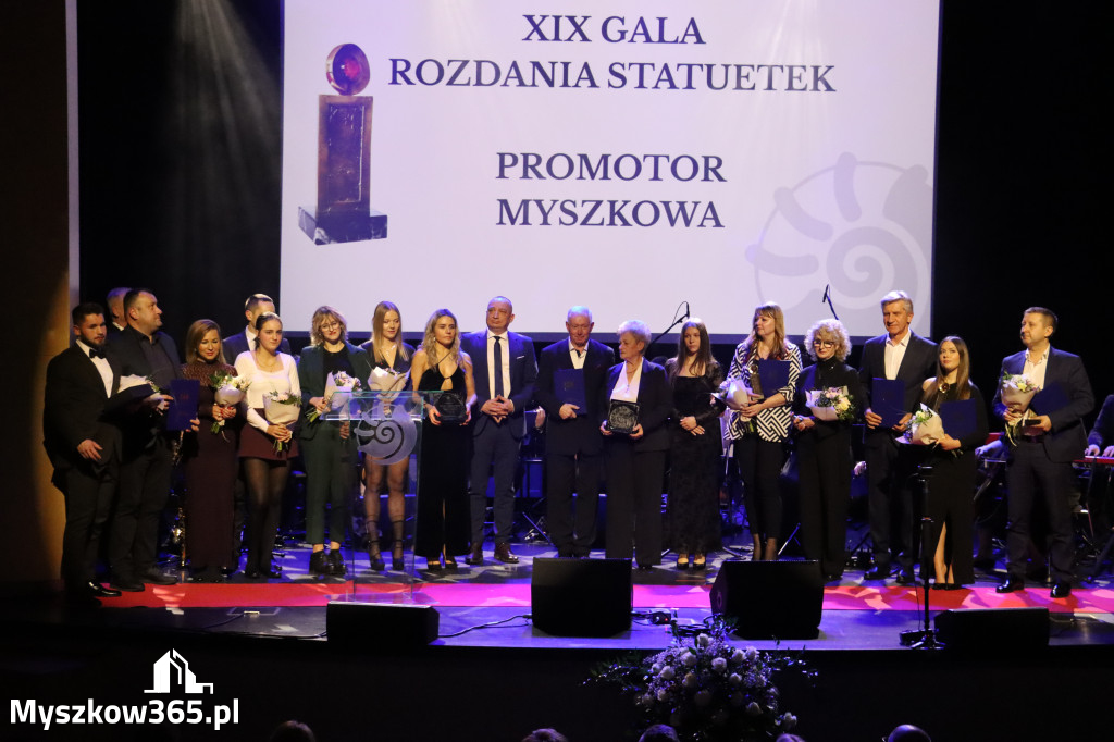Fotorelacja II: XIX Gala Rozdania Statuetek Promotor Myszkowa