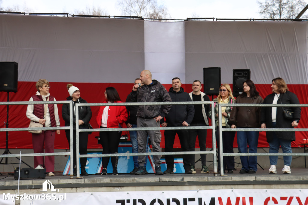 Fotorelacja: Tropem Wilczym w Myszkowie - Bieg pamięci Żołnierzy Wyklętych