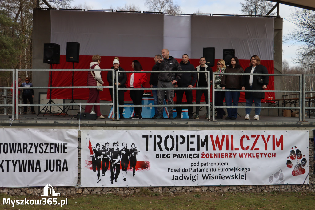 Fotorelacja: Tropem Wilczym w Myszkowie - Bieg pamięci Żołnierzy Wyklętych