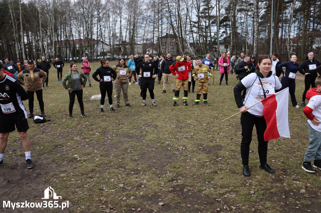 Fotorelacja: Tropem Wilczym w Myszkowie - Bieg pamięci Żołnierzy Wyklętych