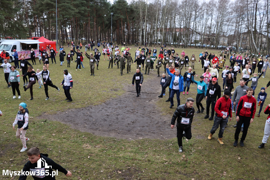 Fotorelacja: Tropem Wilczym w Myszkowie - Bieg pamięci Żołnierzy Wyklętych