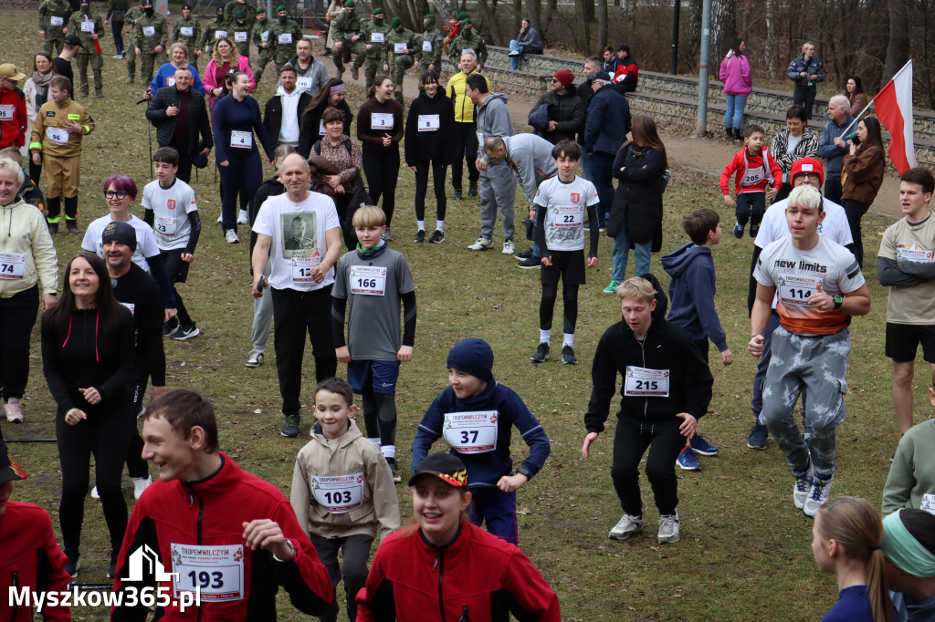Fotorelacja: Tropem Wilczym w Myszkowie - Bieg pamięci Żołnierzy Wyklętych