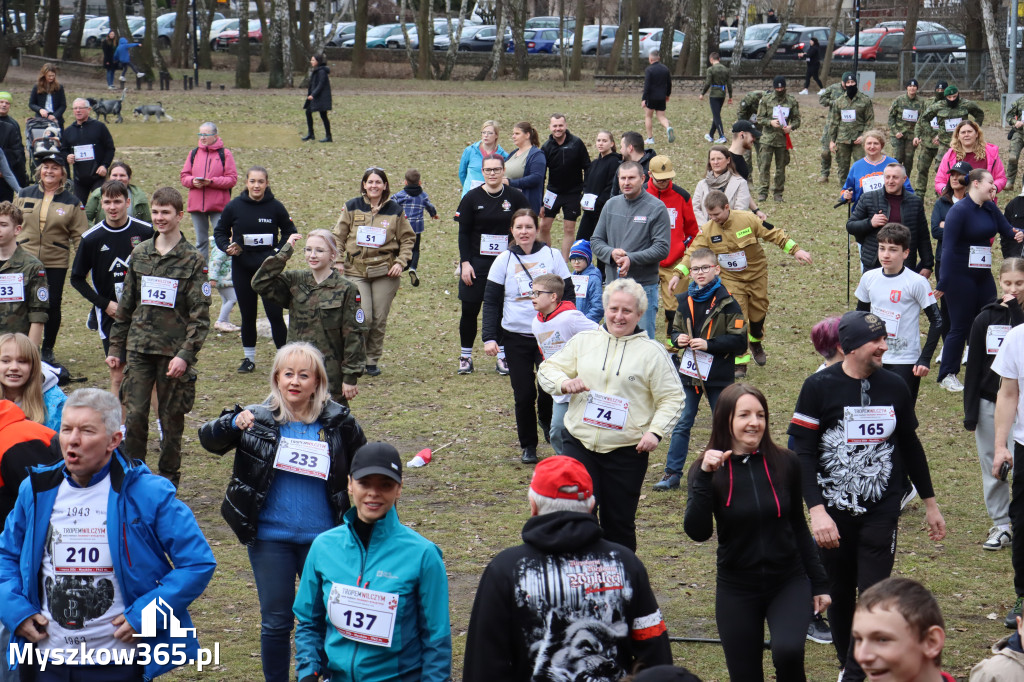 Fotorelacja: Tropem Wilczym w Myszkowie - Bieg pamięci Żołnierzy Wyklętych