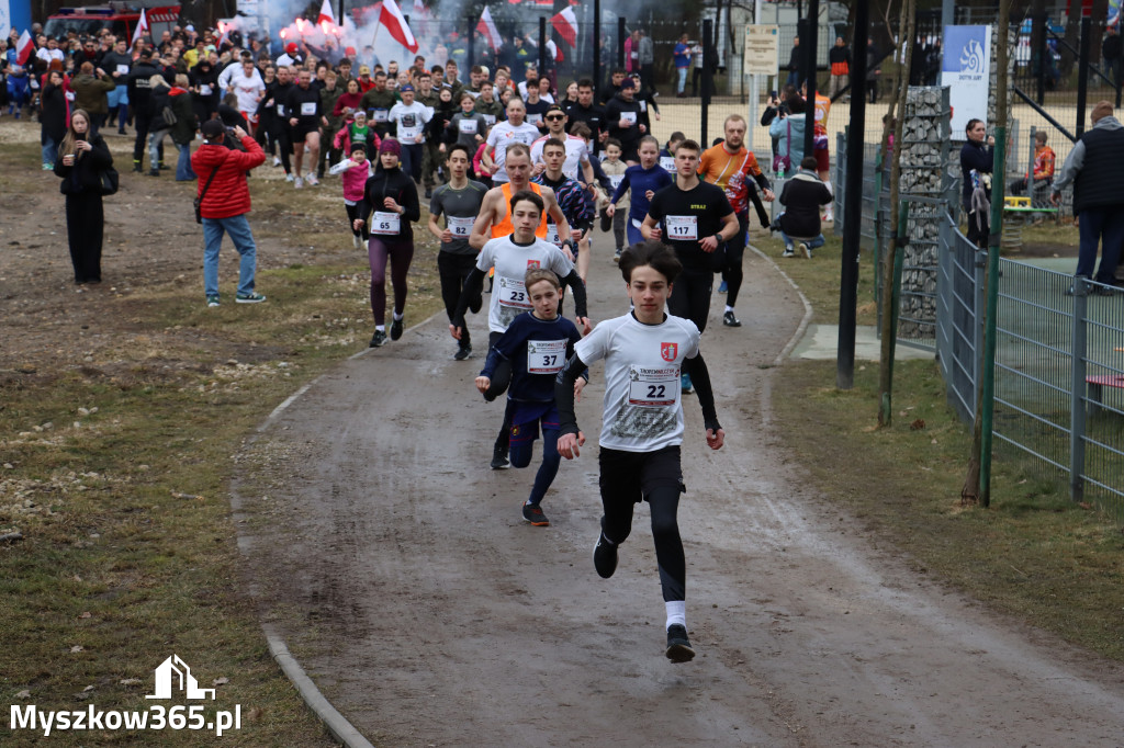 Fotorelacja: Tropem Wilczym w Myszkowie - Bieg pamięci Żołnierzy Wyklętych