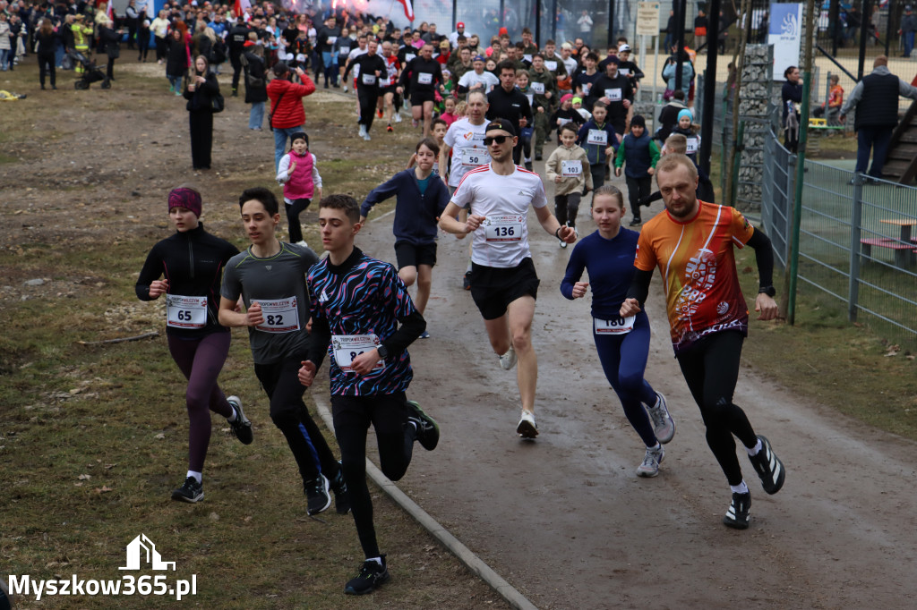 Fotorelacja: Tropem Wilczym w Myszkowie - Bieg pamięci Żołnierzy Wyklętych