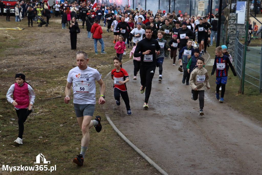 Fotorelacja: Tropem Wilczym w Myszkowie - Bieg pamięci Żołnierzy Wyklętych