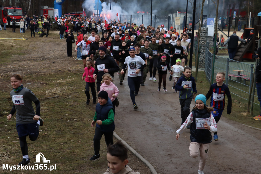 Fotorelacja: Tropem Wilczym w Myszkowie - Bieg pamięci Żołnierzy Wyklętych