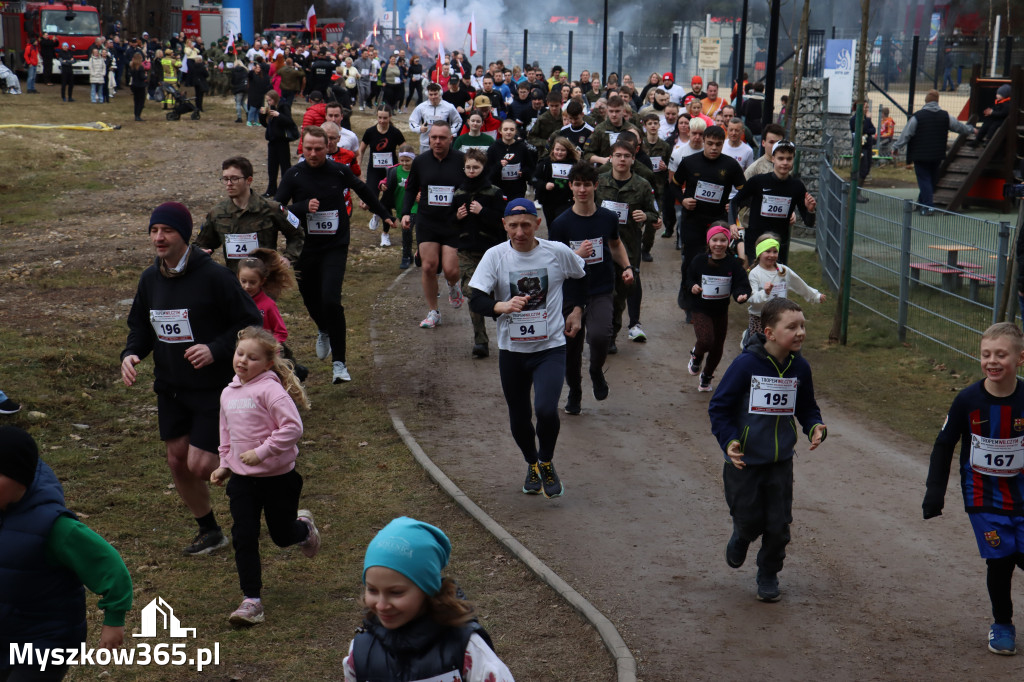 Fotorelacja: Tropem Wilczym w Myszkowie - Bieg pamięci Żołnierzy Wyklętych