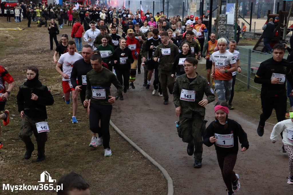 Fotorelacja: Tropem Wilczym w Myszkowie - Bieg pamięci Żołnierzy Wyklętych