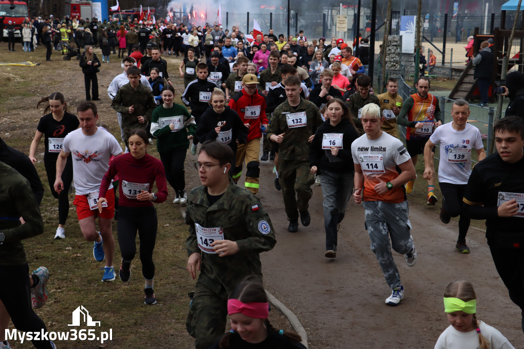 Fotorelacja: Tropem Wilczym w Myszkowie - Bieg pamięci Żołnierzy Wyklętych
